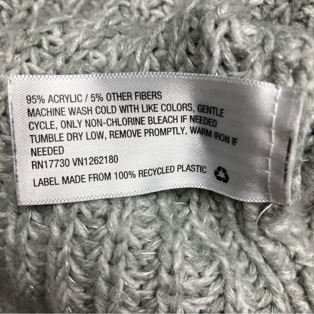 MOSSIMO SUPPLY CO. Knit Pullover V-Neck Sweater Criss-Cross Back Womens SZ Large - Picture 2 of 7